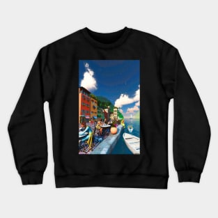 Cafe by the Sea Crewneck Sweatshirt